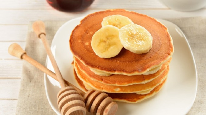 vegan banana pancakes